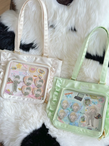 Baachoo Оригинальная кружевная пригородная атласная сумка для садовой боли в среду впускной сумка с одной плечом с одной плечом