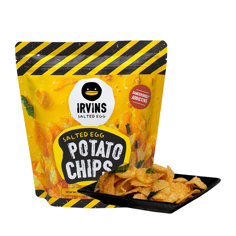 irvins咸蛋黄小包装新加坡进口薯片 IRVINS海外膨化食品