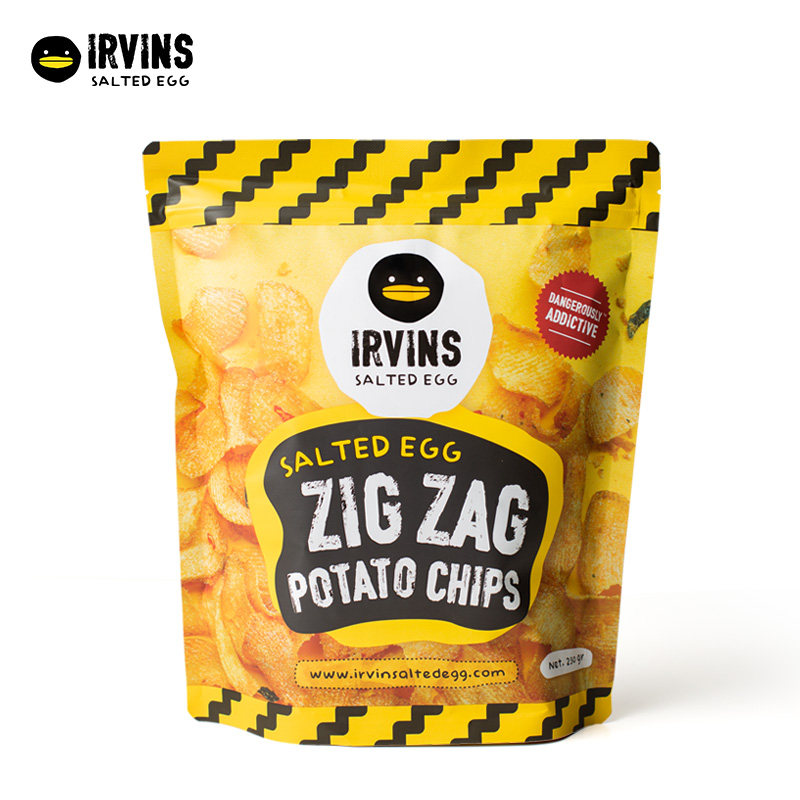 irvins波浪新加坡进口小零食咸蛋黄 IRVINS海外膨化食品