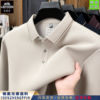 Classic car high-end lapel long sleeve POLO