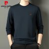 Pierre Cardin waffle long sleeve t-shirt for men