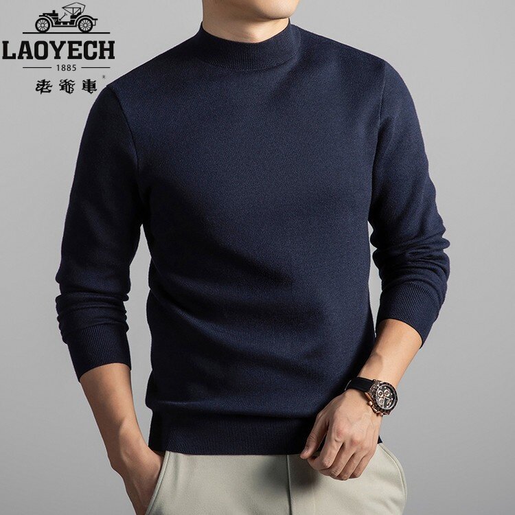 Classic car men's autumn and winter elastic round