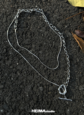 多种戴法~极简OT项链男女