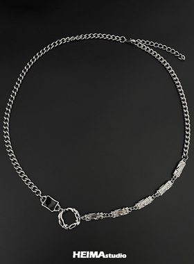 不掉色痞帅轻奢项链男潮牌高级感