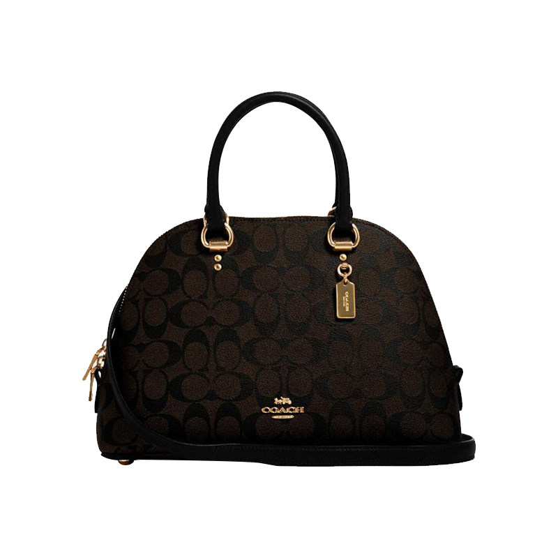 coach katy系列女士老花图案贝壳包 GENEROSITY海外女士包袋