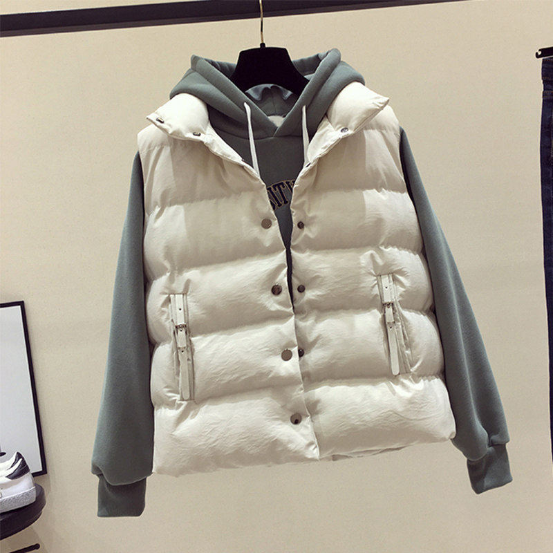 羽绒女背心短款2020秋冬季棉马甲 柒妖玖马夹
