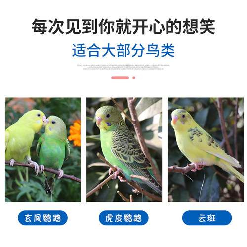 鸟用脱霉剂去霉净玄凤虎皮鹦鹉鸽子抑菌抗拉稀促生长50g70g包邮 - 图0