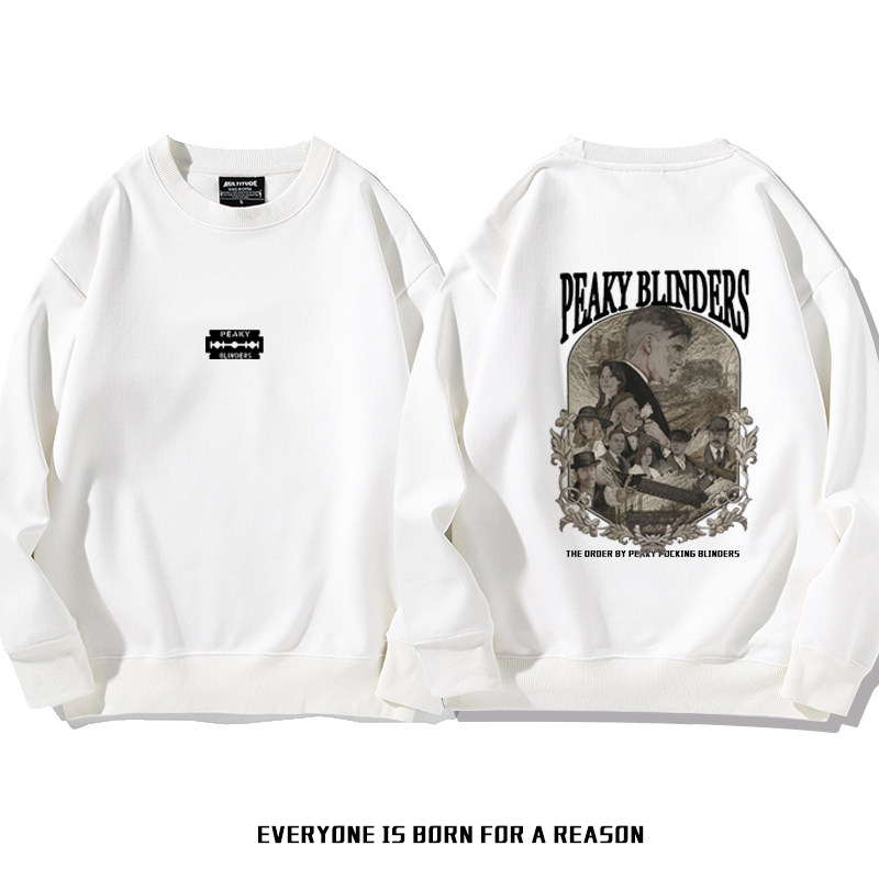 浴血黑帮谢尔比剃刀党周边男女卫衣 潮货制燥卫衣