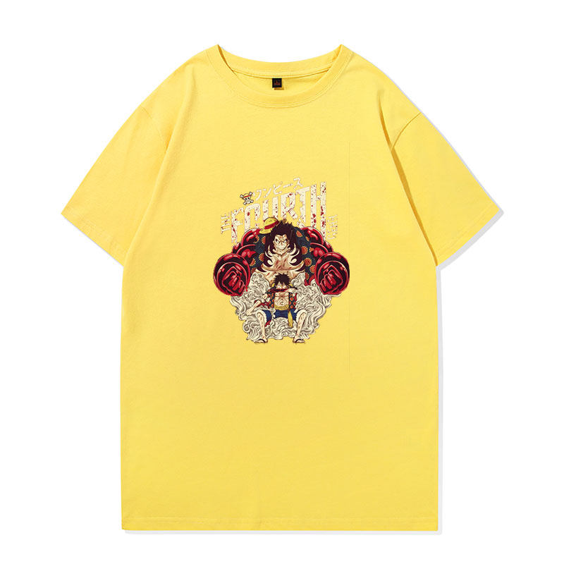 日系海贼王路飞2短袖周边 潮货制燥T恤
