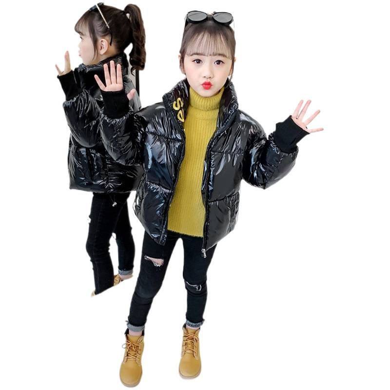 女童棉服洋气冬装儿童棉衣外套小女孩棉袄中大童冬季短款亮面包服,淘宝优惠券,粉丝福利购,淘宝优惠卷