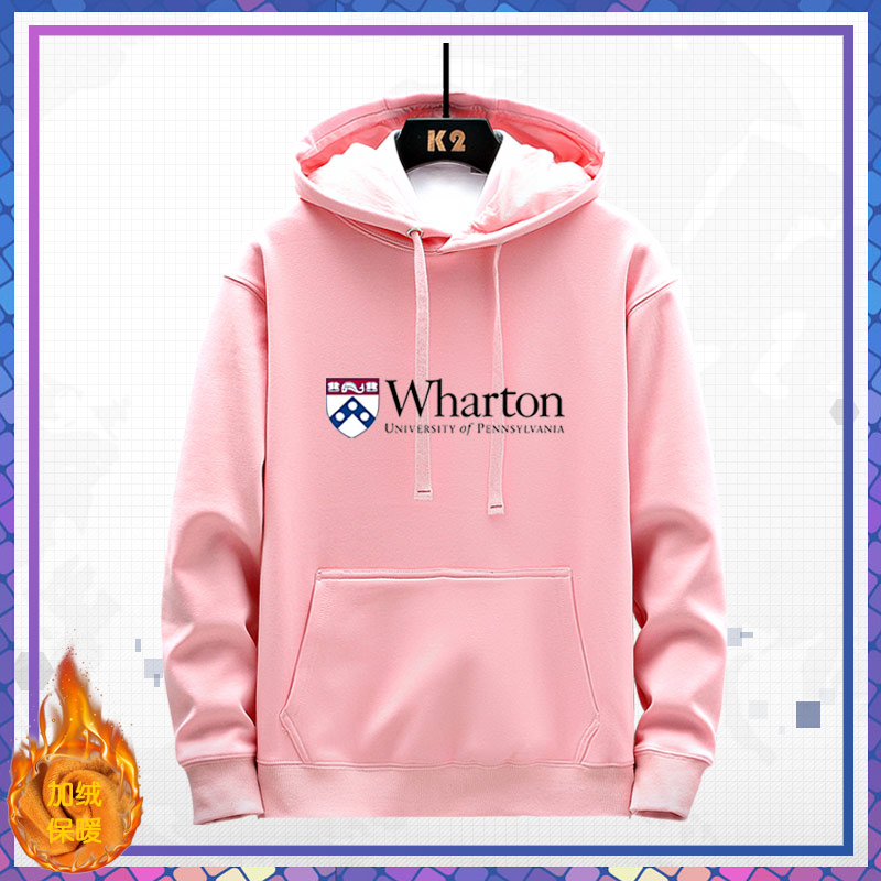 宾夕法尼亚大学休闲连帽卫衣秋冬季纪念品校服宾大UPennne - 图2