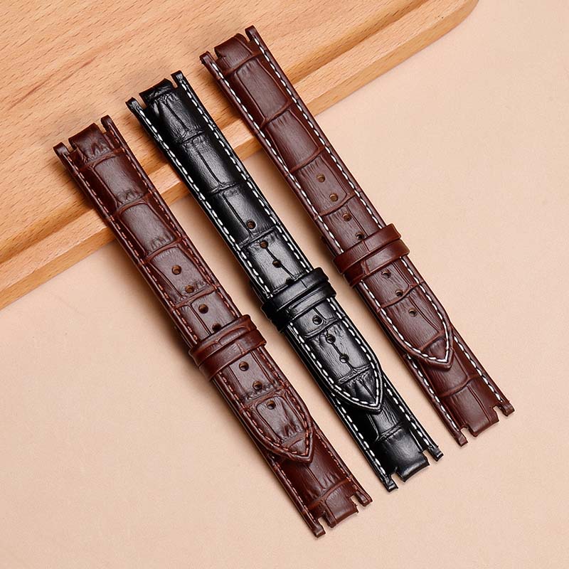 适配依波路表带 BOREL传奇系列GS1856S  LBR1856S 凹口手表带真皮 - 图3