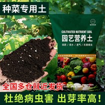 Balcony Planting Lettule Special Soil Nutrient Soil Universal Cultivation Flowers Native Non Black Earth Vegetable Organic Fertilizer Seed Vegetable Soil