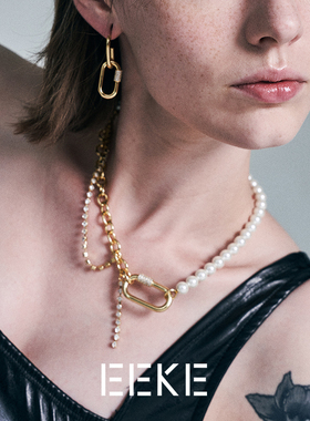 小众不对称锁骨链明星同款