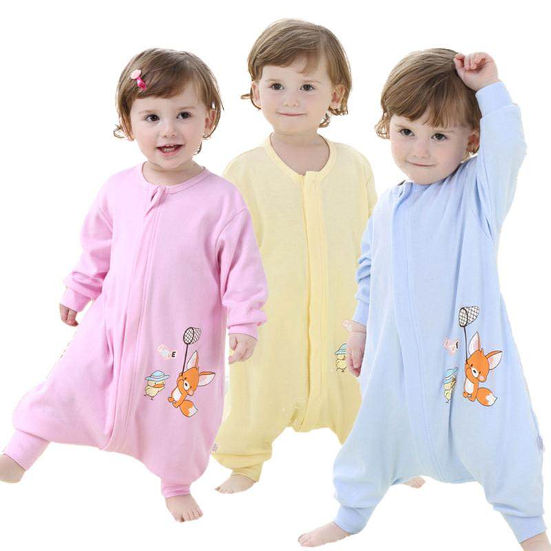 韩婴幼儿春秋可爱连体男女童岁睡衣 亲杨睡衣/家居服套装