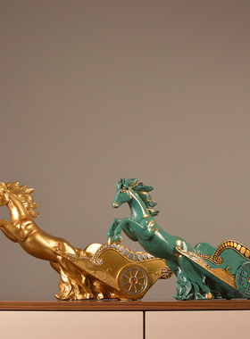 现代创意红酒酒架酒柜电视柜装饰礼品摆件样板房摆台乔迁新居骏马