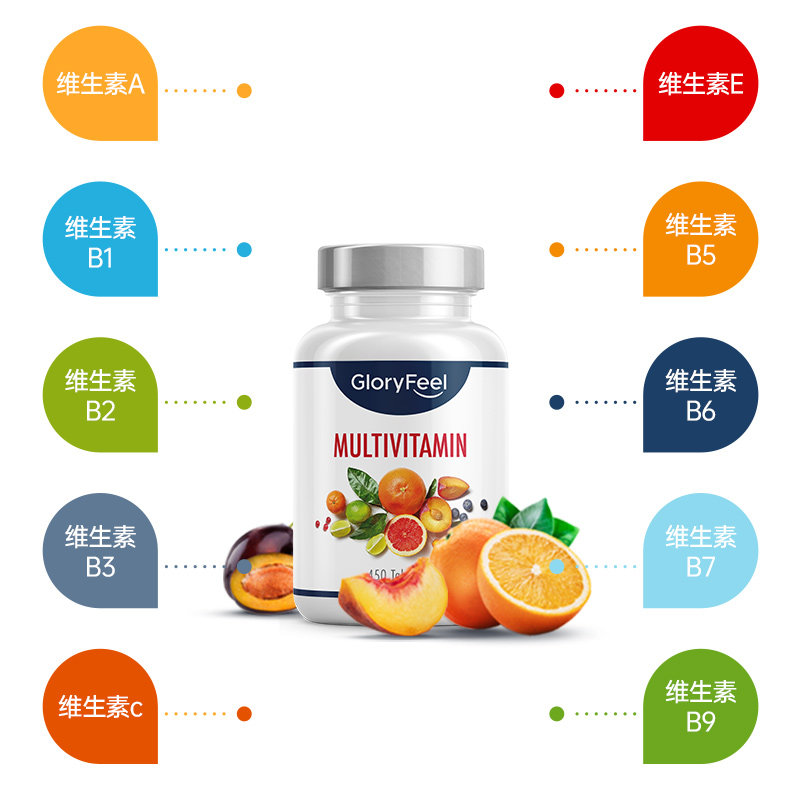 德国gloryfeel复合维生素族矿物质 GloryFeel海外复合维生素/矿物质
