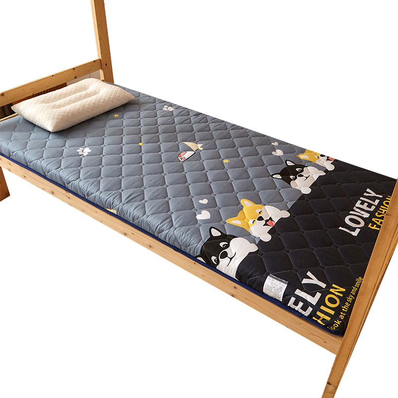 学生宿舍床垫子0.9m软垫床褥子1.5米双单人1.2m垫被折叠家用防滑