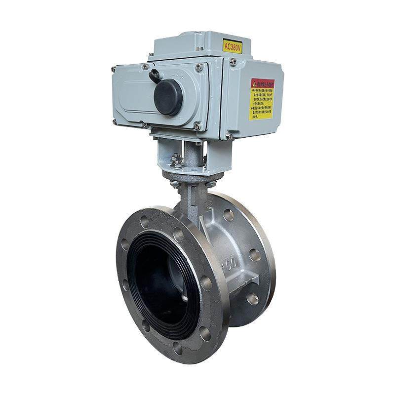 上海良工沪工美科D941X-16P电动全不锈钢304法兰蝶阀DN100 150 80,淘宝优惠券,粉丝福利购,淘宝优惠卷