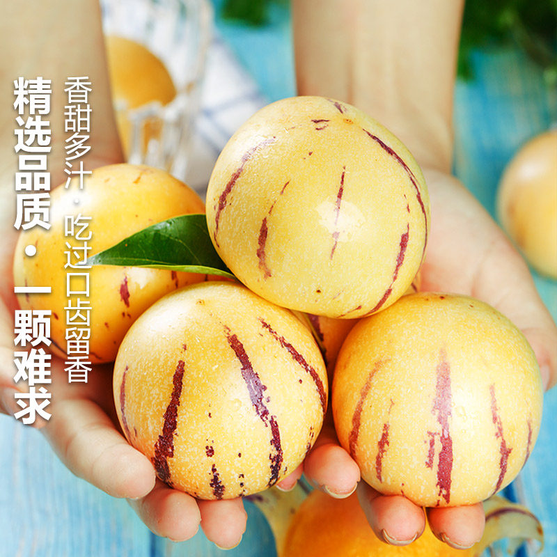 新鲜石林人参果新鲜云南圆果人生果娃娃果七彩黄肉水果整箱树上熟