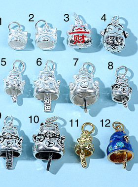 diy纯银挂件手工饰品项链