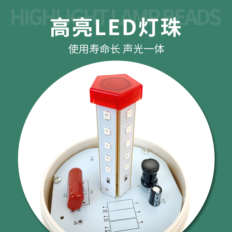 水位报警器高低液位报警器满水缺水声光警报器水流量漏水RZA-61 - 图2