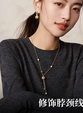 羽兮原创小众设计感项链女