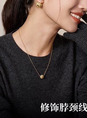 羽兮原创小众设计感项链女