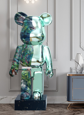 暴力熊环保树脂材卡通客厅大摆件