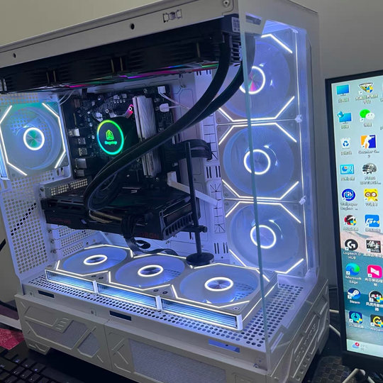 棱镜8Pro代4PRO机箱散热风扇12CM神光同步5V三针ARGB炫彩14CM静音