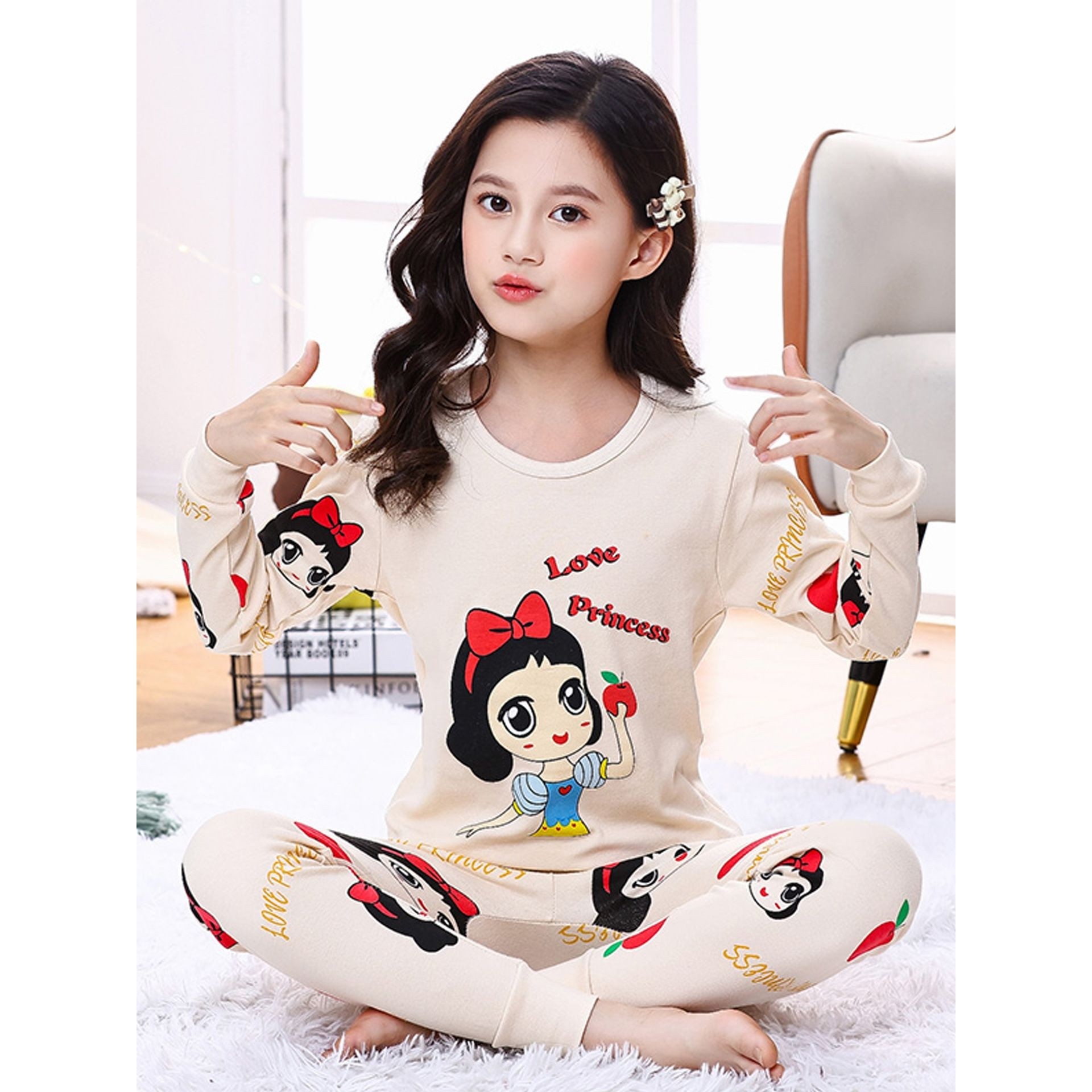 儿童睡衣纯棉女童秋衣秋裤中小童打底棉毛衫男童秋衣秋裤家居服冬,淘宝优惠券,粉丝福利购,淘宝优惠卷