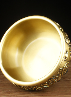 家居开业礼品大小号实心黄铜