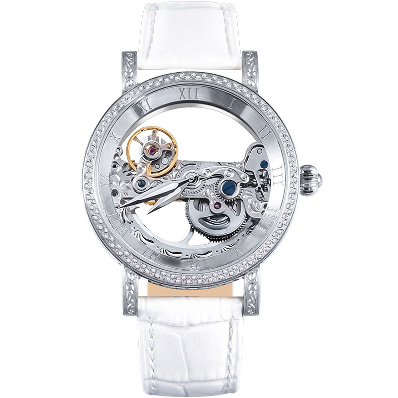 vrq唯诺其初心镂空女小众感机械表 vrq国产腕表