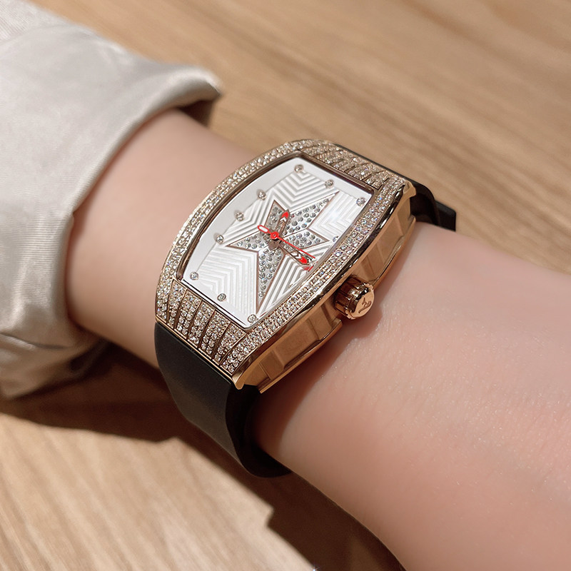 vrq理查正品十大名牌酒桶型机械表 vrq国产腕表