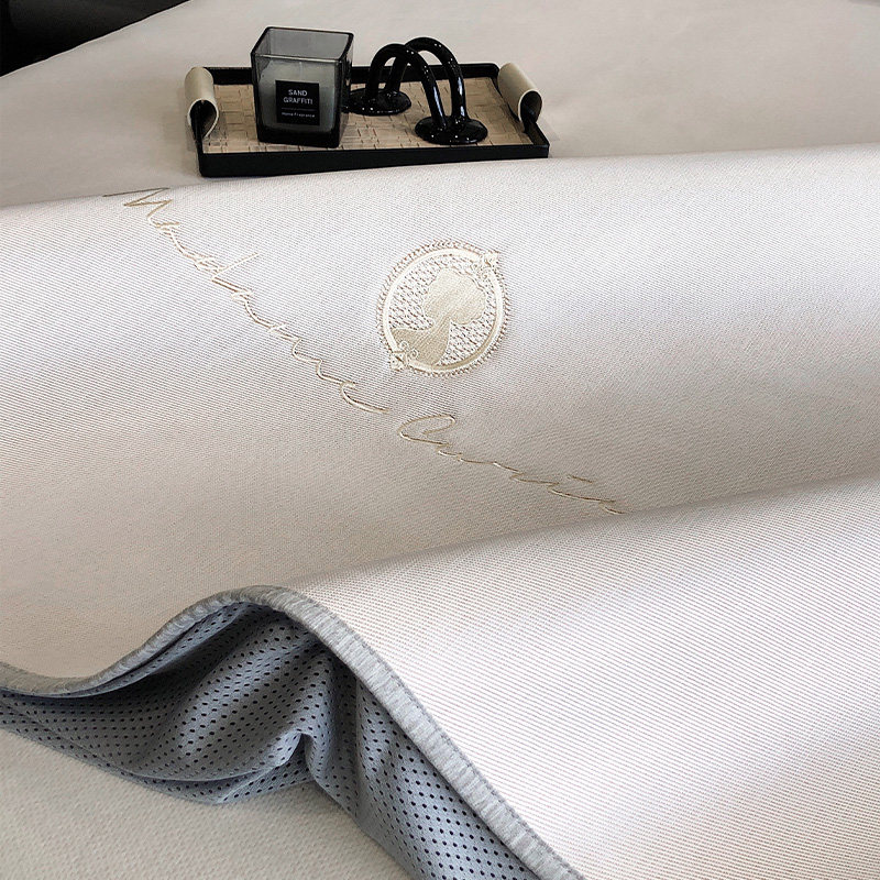 罗兰家纺高端夏季A类1200D冰丝凉席床笠款席子空调软席防滑可折叠,淘宝优惠券,粉丝福利购,淘宝优惠卷