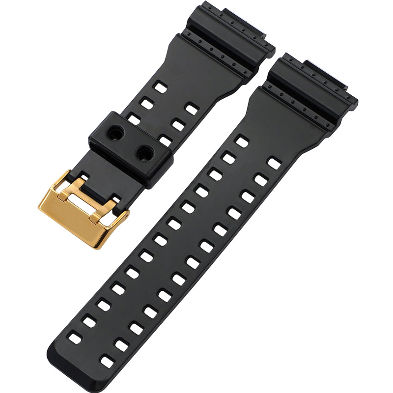 冰韧卡西欧手表带GA110黑金g-shock冰韧沐时替换Casio原装GA-700 - 图3