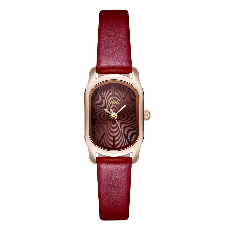 复古简约气质ins风学生防水手表 歌迪老林国产腕表