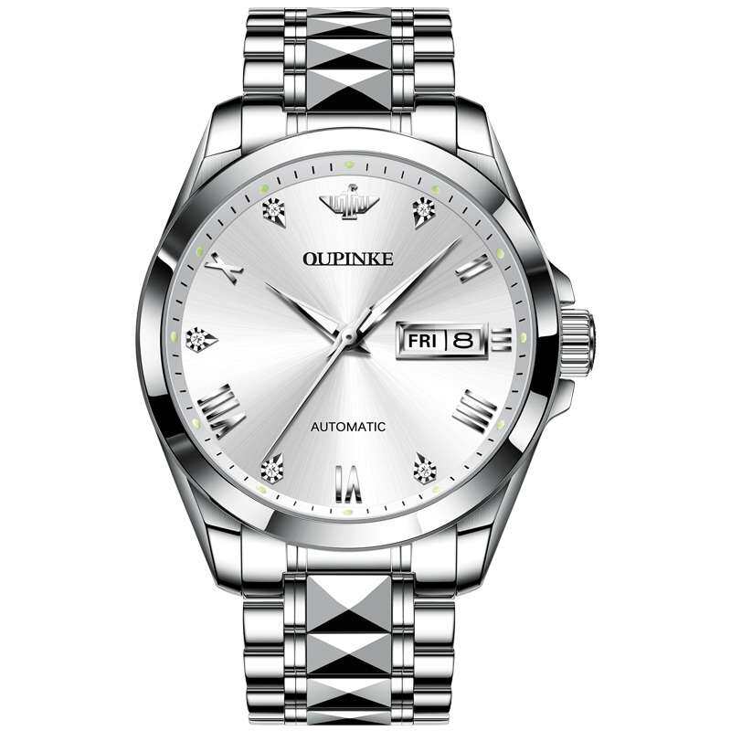 瑞士欧品客男士正品名牌进口机械表 欧品客隆坤国产腕表