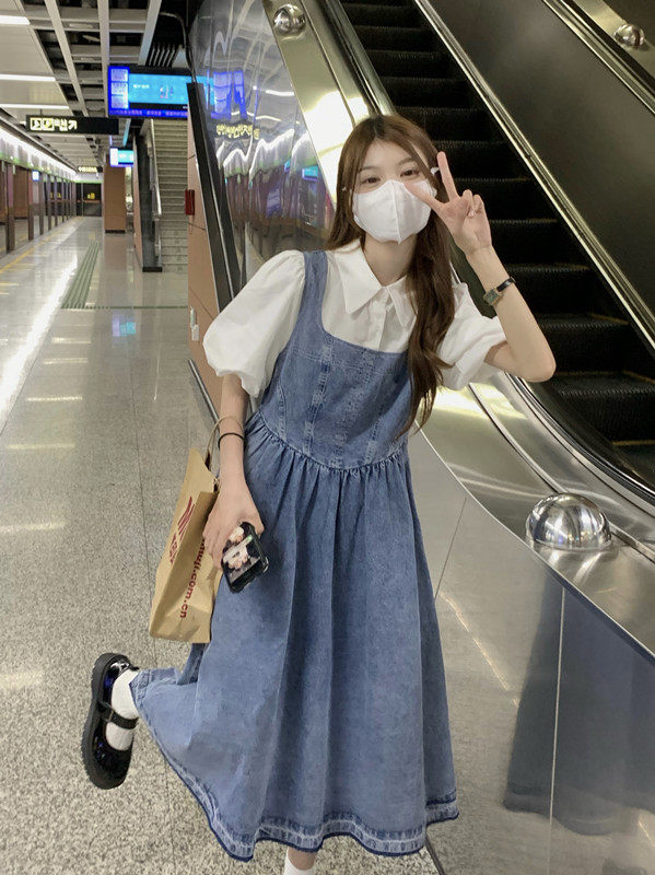 孕妇夏装洋气时尚款网红潮妈连衣裙 恋诗哲连衣裙