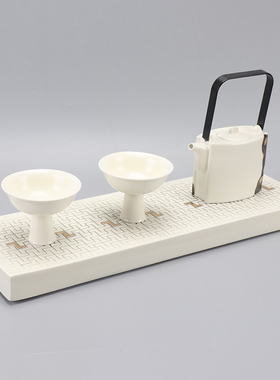 陶瓷装饰新中式茶室摆件