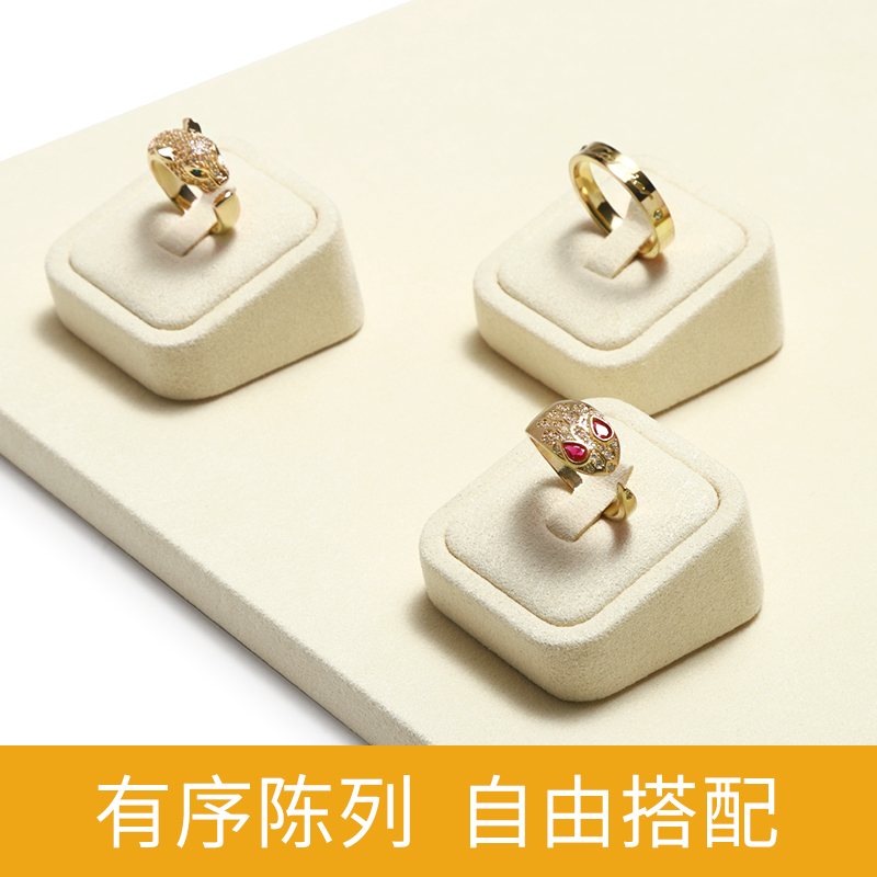 梵华生高档珠宝展示道具戒指项链耳环陈列架橱窗首饰展示架定制 - 图2