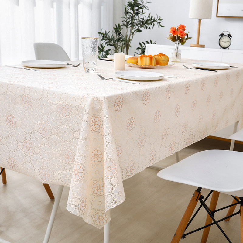 防水防油桌布免洗防烫pvc塑料餐桌垫家用茶几蕾丝台布长方形盖布,淘宝优惠券,粉丝福利购,淘宝优惠卷