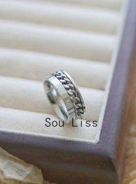 个性罗马数字不掉色指环