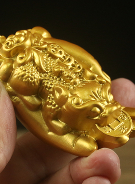 铜之心黄铜摆件中式通用