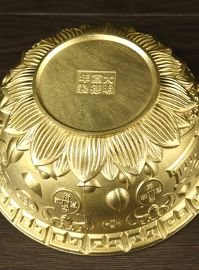 纯铜中式风玄关办公室桌面装饰品