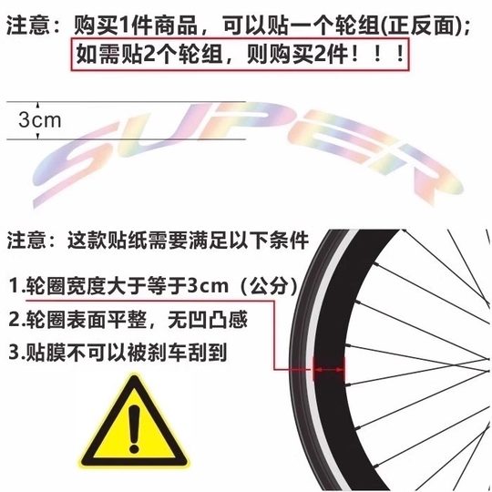 适用喜德盛公路自行车装饰轮毂组贴纸小配件通用骑行装备配件大全
