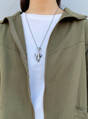 新款钛钢60CM小众设计感轻奢项链