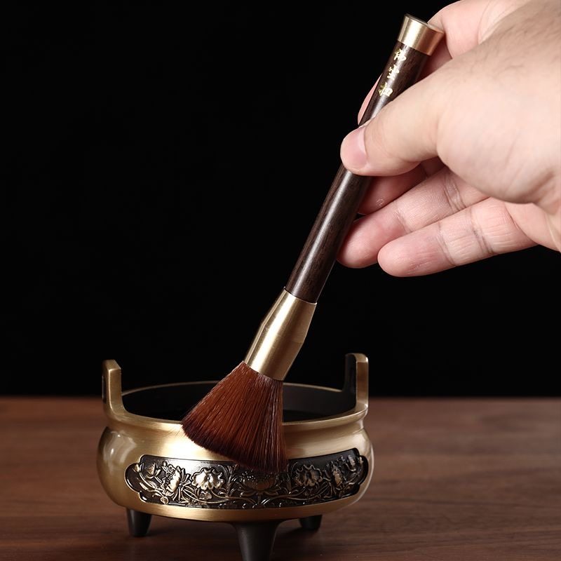 铜木佛尘软毛刷佛像清理工具除尘清洁神像佛堂用品佛尘掸子扫刷子,淘宝优惠券,粉丝福利购,淘宝优惠卷