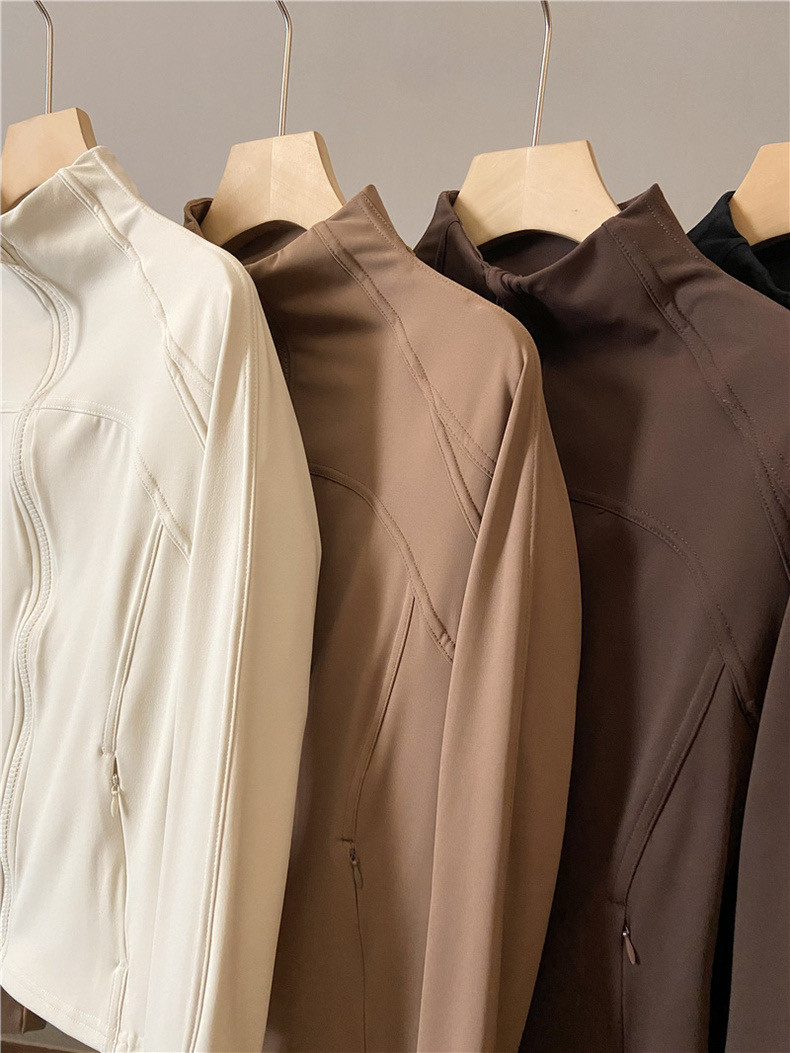 自留！ LU家同款立体剪裁修身显瘦裸感健身瑜伽外套瑜伽裤两件套,淘宝优惠券,粉丝福利购,淘宝优惠卷