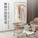 Simple coat rack bedroom mobile coat rack light luxury